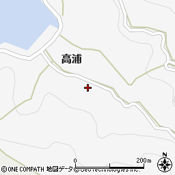 愛媛県西宇和郡伊方町高浦240周辺の地図