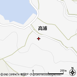 愛媛県西宇和郡伊方町高浦35周辺の地図