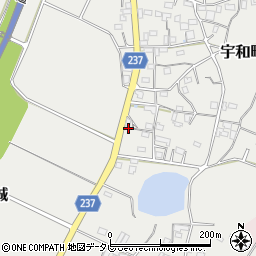 愛媛県西予市宇和町新城901周辺の地図