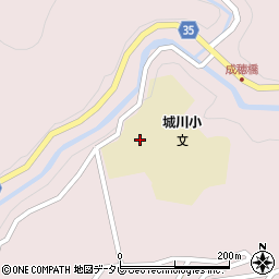 愛媛県西予市城川町魚成5673周辺の地図