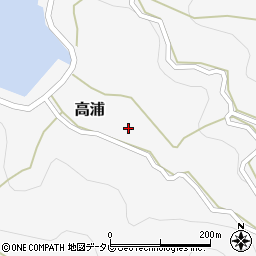 愛媛県西宇和郡伊方町高浦66周辺の地図