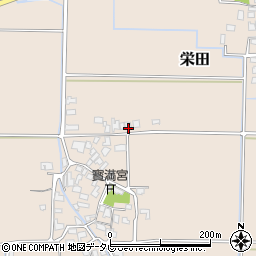 福岡県三井郡大刀洗町栄田2269周辺の地図