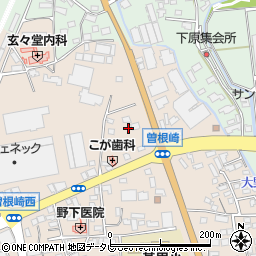 佐賀県鳥栖市曽根崎町1477周辺の地図