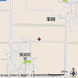 福岡県三井郡大刀洗町栄田2267周辺の地図