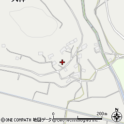 大分県速見郡日出町大神8835周辺の地図