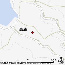 愛媛県西宇和郡伊方町高浦105周辺の地図