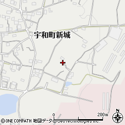 愛媛県西予市宇和町新城1273周辺の地図