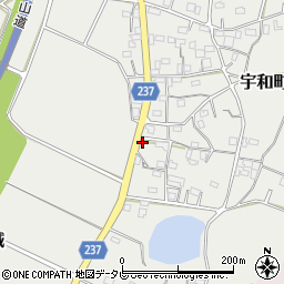 愛媛県西予市宇和町新城903周辺の地図