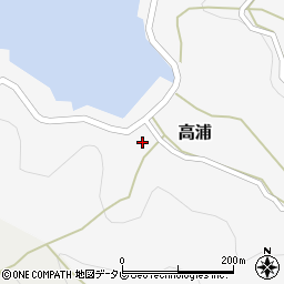 愛媛県西宇和郡伊方町高浦191周辺の地図