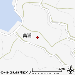 愛媛県西宇和郡伊方町高浦106周辺の地図