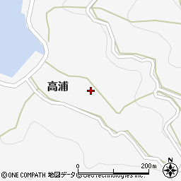 愛媛県西宇和郡伊方町高浦102周辺の地図