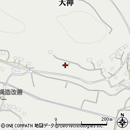 大分県速見郡日出町大神8870周辺の地図