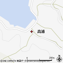 愛媛県西宇和郡伊方町高浦179周辺の地図
