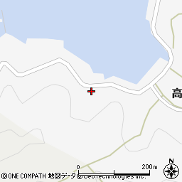 愛媛県西宇和郡伊方町高浦1119周辺の地図