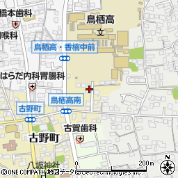佐賀県鳥栖市古野町641-4周辺の地図