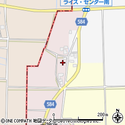 福岡県朝倉市倉吉23周辺の地図