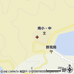 高知県須崎市大谷208周辺の地図
