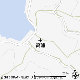 愛媛県西宇和郡伊方町高浦130周辺の地図