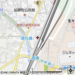 加根久株式会社　工事部・鳥栖営業所周辺の地図