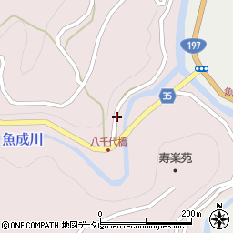 愛媛県西予市城川町魚成7069-1周辺の地図