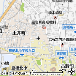 佐賀県鳥栖市土井町周辺の地図
