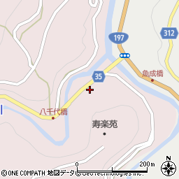 愛媛県西予市城川町魚成7038周辺の地図
