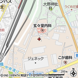 佐賀県鳥栖市曽根崎町1617周辺の地図