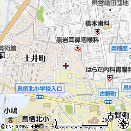 佐賀県鳥栖市土井町262-2周辺の地図