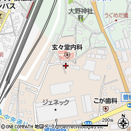 佐賀県鳥栖市曽根崎町1590周辺の地図