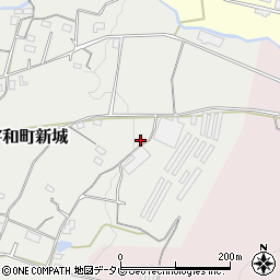 愛媛県西予市宇和町新城1295周辺の地図