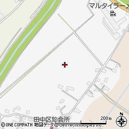 佐賀県唐津市北波多田中周辺の地図