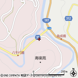 愛媛県西予市城川町魚成7049周辺の地図