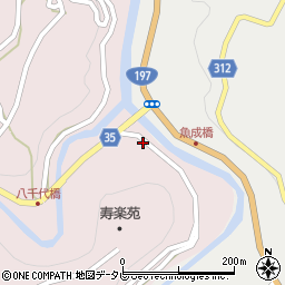愛媛県西予市城川町魚成7011周辺の地図