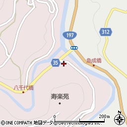愛媛県西予市城川町魚成7052-3周辺の地図