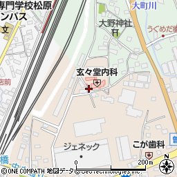 佐賀県鳥栖市曽根崎町2351周辺の地図