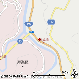 愛媛県西予市城川町嘉喜尾4825周辺の地図