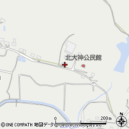 大分県速見郡日出町大神467周辺の地図