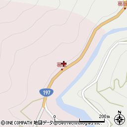 高知県高岡郡梼原町川口5495周辺の地図