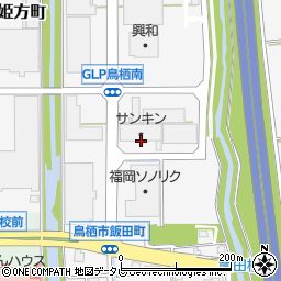 サンキン株式会社　九州営業所周辺の地図