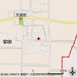 福岡県三井郡大刀洗町栄田2930周辺の地図