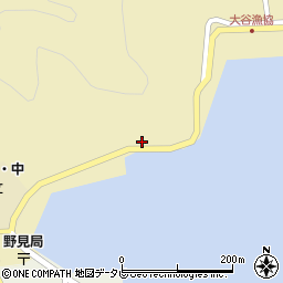 高知県須崎市大谷1061周辺の地図