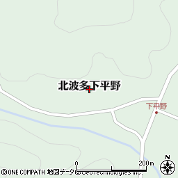 佐賀県唐津市北波多下平野周辺の地図