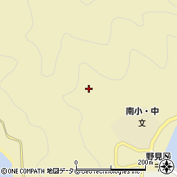 高知県須崎市大谷201周辺の地図