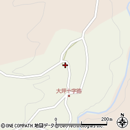 大分県宇佐市院内町大坪66-1周辺の地図