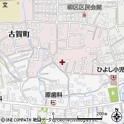 佐賀県鳥栖市古賀町456-1周辺の地図