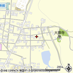 愛媛県西予市宇和町上松葉周辺の地図