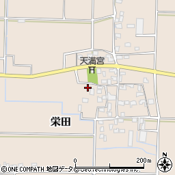 福岡県三井郡大刀洗町栄田2745周辺の地図