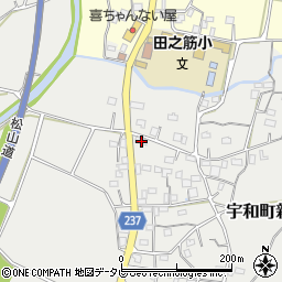 愛媛県西予市宇和町新城1026周辺の地図