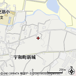 愛媛県西予市宇和町新城1242周辺の地図