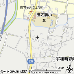 愛媛県西予市宇和町新城949周辺の地図